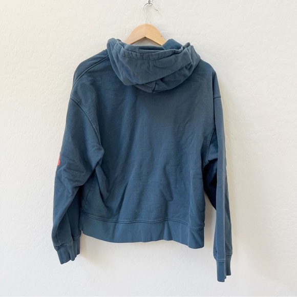 Urban Outfitters Just Keep Growing Hoodie Sweatshirt Blue - Picture 5 of 9
